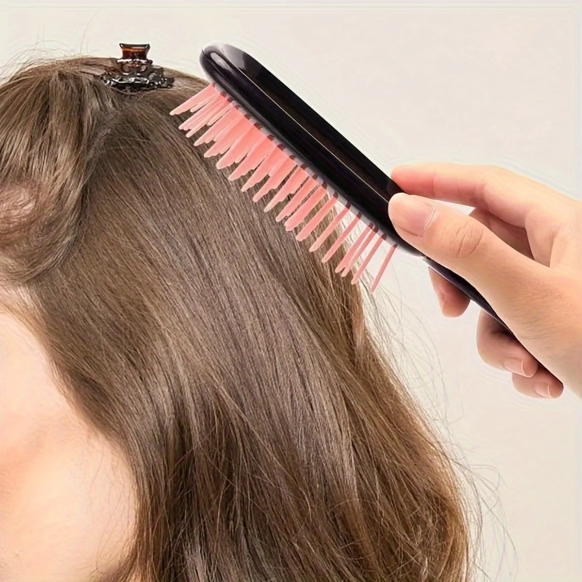 3pcs/Set Hairdressing Tools Set, Shampoo Brush, Hollow Out Detangling Hair Comb, Spray Bottle, Travel